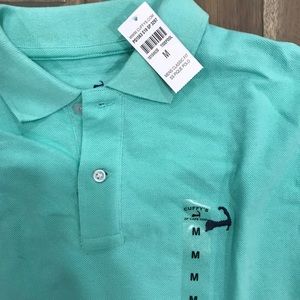 Buffy’s Men’s Classic Fit turquoise Polo Shirt